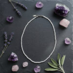 Ay Işığı Doğal Taş Kolye